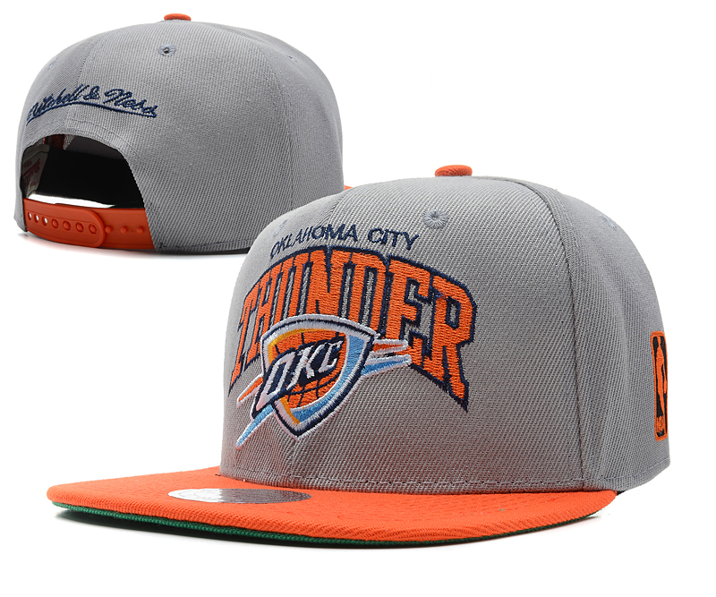 NBA Oklahoma City Thunder MN Snapback Hat #06